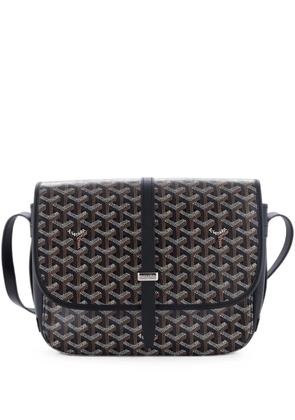 Goyard Pre-Owned Belvedere II Messenger Bag Coated Canvas MM crossbody bag - Black