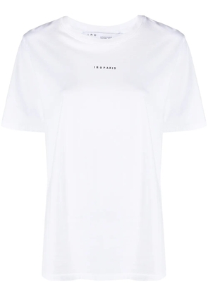 IRO logo print T-shirt - White