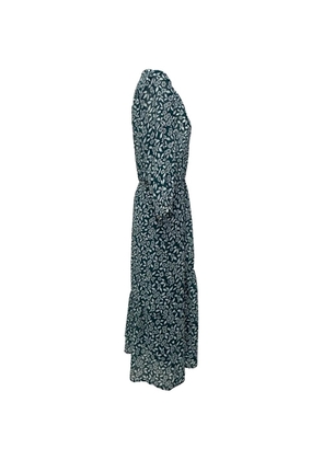 Ba&Sh Bonnie floral-print shirt midi dress - Green