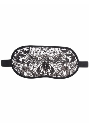 Philipp Plein New Baroque sleep mask - Black