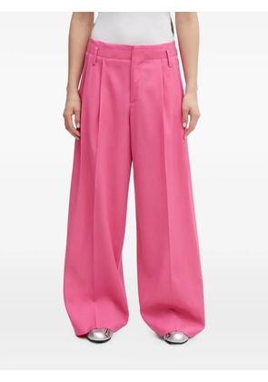 Kenzo pleated wide trousers - Pink