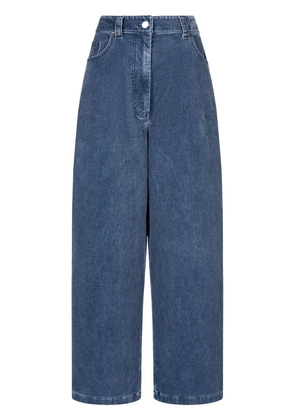 TOMBOY corduroy wide-leg trousers - Blue