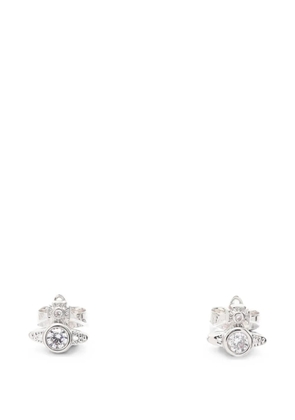 Vivienne Westwood Pre-Owned London Orb rhinestone earrings - Silver