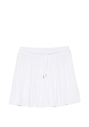 Varley Davina 15' high-rise pleated skort - White