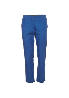 Dries Van Noten Pre-Owned cotton straight-fit trousers - Blue