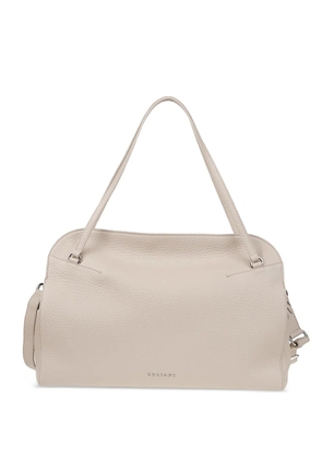 Orciani large Lido shoulder bag - Neutrals