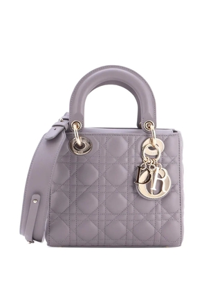 Christian Dior Pre-Owned My ABCDior Lady Dior Bag Cannage Quilt Leather Small satchel - Grey