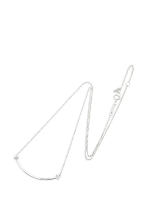 Tiffany & Co Eyewear 2010s T-smile necklace - Silver