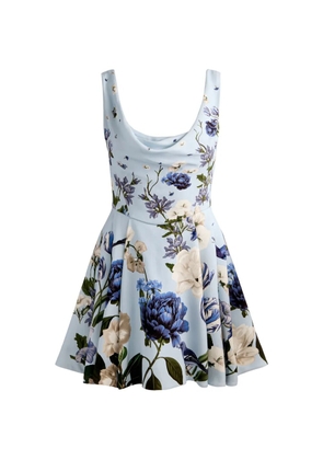 alice + olivia Estrella mini dress - Blue