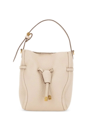 GIANNI CHIARINI Sienna hammered-leather tote bag - Neutrals