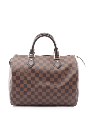 Louis Vuitton Pre-Owned 2010s Damier Ebene Speedy 30 luggage bag - Brown