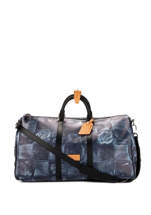 Louis Vuitton Pre-Owned Salt Keepall Bandouliere travel bag - Blue