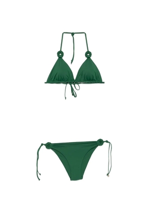 Fisico ring-detail bikini - Green