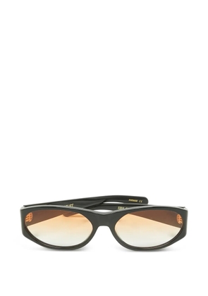 FLATLIST Eddie Kyu oval sunglasses - Black