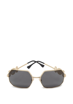 Versace Pre-Owned Icon Medusa square sunglasses - Gold