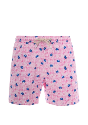 MC2 Saint Barth Comfort Light Crab Bubble Costume swim shorts - Pink