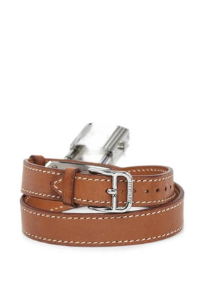 Hermès Pre-Owned 20mm Kelly padlock watch - White