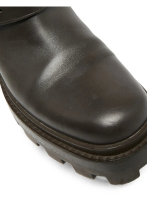 Hermès Pre-Owned Jaime biker boots - Brown