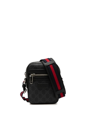 Gucci Pre-Owned 2000-2015 GG Supreme Web crossbody bag - Black