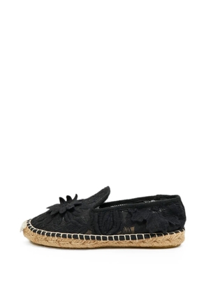 Tory Burch Jackie lace espadrilles - Black
