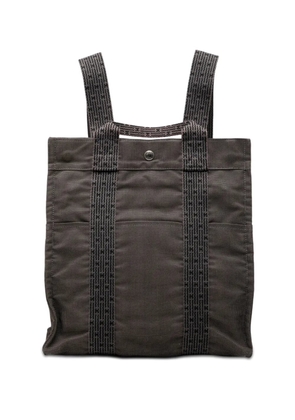 Hermès Pre-Owned 20th Century Canvas Herline MM backpack - Grey