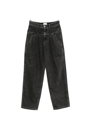 MARANT ÉTOILE pleated-design jeans - Black