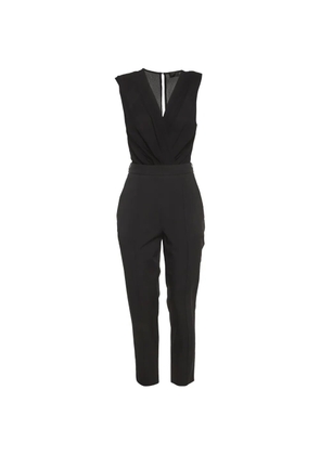 Elisabetta Franchi crepe twill jumpsuit - Black