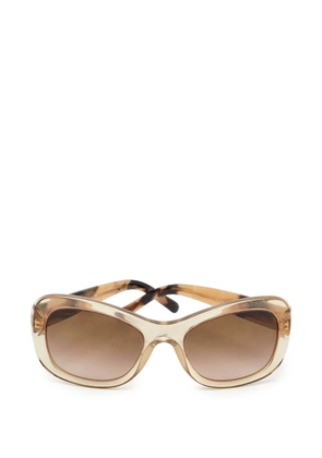 Burberry Pre-Owned cat-eye sunglasses - Neutrals