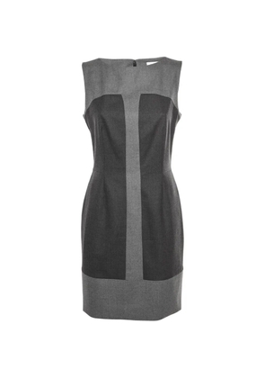 Saint Laurent Pre-Owned paneled mini dress - Grey