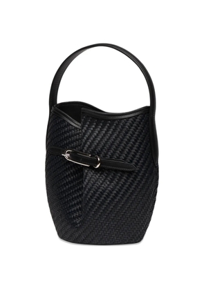 Liffner woven bucket bag - Black