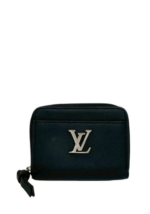 Louis Vuitton Pre-Owned 2021 Calfskin Lockme Zippy Purse coin pouch - Black