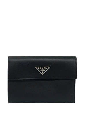 Prada Pre-Owned 2000-2013 Saffiano Trifold Wallet small wallets - Black