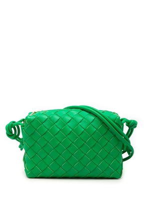 Bottega Veneta Pre-Owned 2012-2026 Mini Lambskin Intrecciato Loop Camera Bag crossbody bag - Green