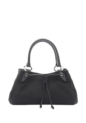 Bvlgari Pre-Owned 2010-2026 Canvas Logomania handbag - Black