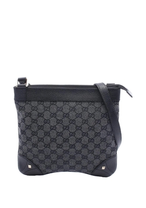 Gucci Pre-Owned 2000-2015 GG Canvas Nailhead crossbody bag - Grey