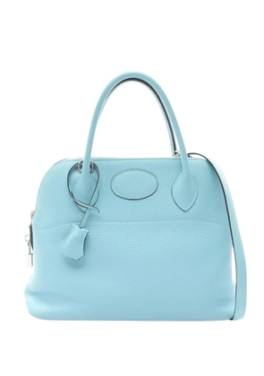 Hermès Pre-Owned 2016 Clemence Bolide 31 satchel - Blue