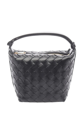 Bottega Veneta Pre-Owned 2012-2026 Candy Nappa Intrecciato Wallace handbag - Black