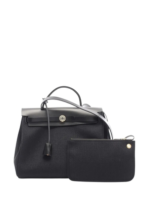 Hermès Pre-Owned 2025 Canvas Herbag Zip PM satchel - Black