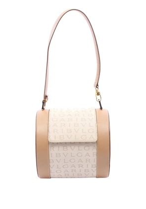 Bvlgari Pre-Owned 2010-2026 Canva B.zero1 Logomania handbag - Neutrals