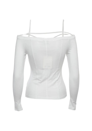 Jacquemus Pre-Owned The Sierra long-sleeved T-shirt - White