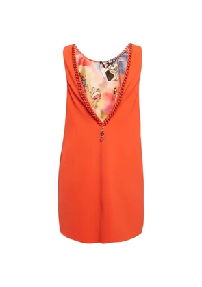 Elisabetta Franchi shift mini dress - Orange