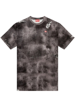 Diesel T-Wash-N2 cotton T-shirt - Grey