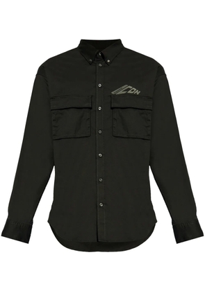 DSQUARED2 Iconic logo-print shirt - Black