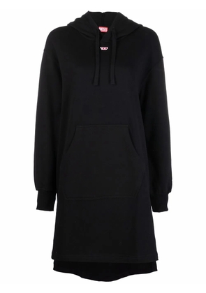 Diesel D-Ilse cotton hoodie dress - Black