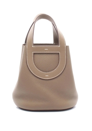 Hermès Pre-Owned 2025 Clemence In The Loop 18 handbag - Grey