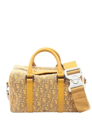 Christian Dior Pre-Owned 2010-2026 Oblique Jacquard Lingot 26 satchel - Yellow