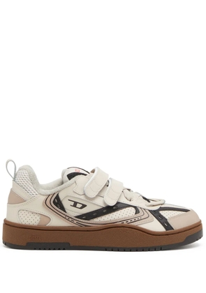 Diesel S-Ukiyo panelled leather sneakers - Neutrals