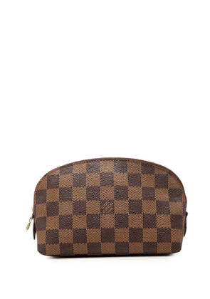 Louis Vuitton Pre-Owned 2003 Damier Ebene Cosmetic Pouch clutch bag - Brown