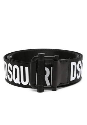 DSQUARED2 Made With Love D-ring belt - Black