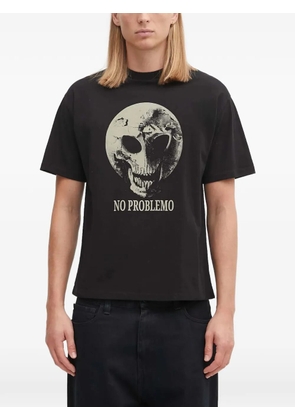 NO PROBLEMO Dead Planet graphic crew-neck T-shirt - Black